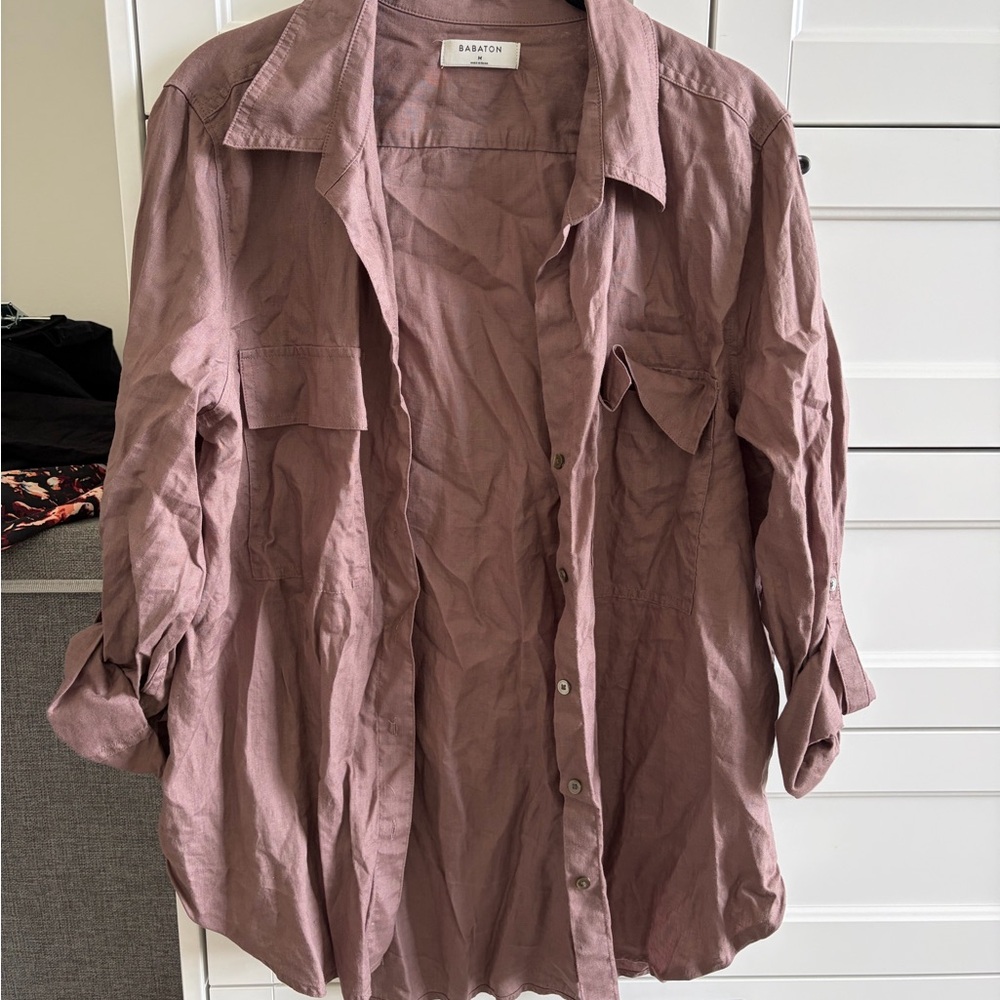 Babaton Aritzia Button-Down Shirt